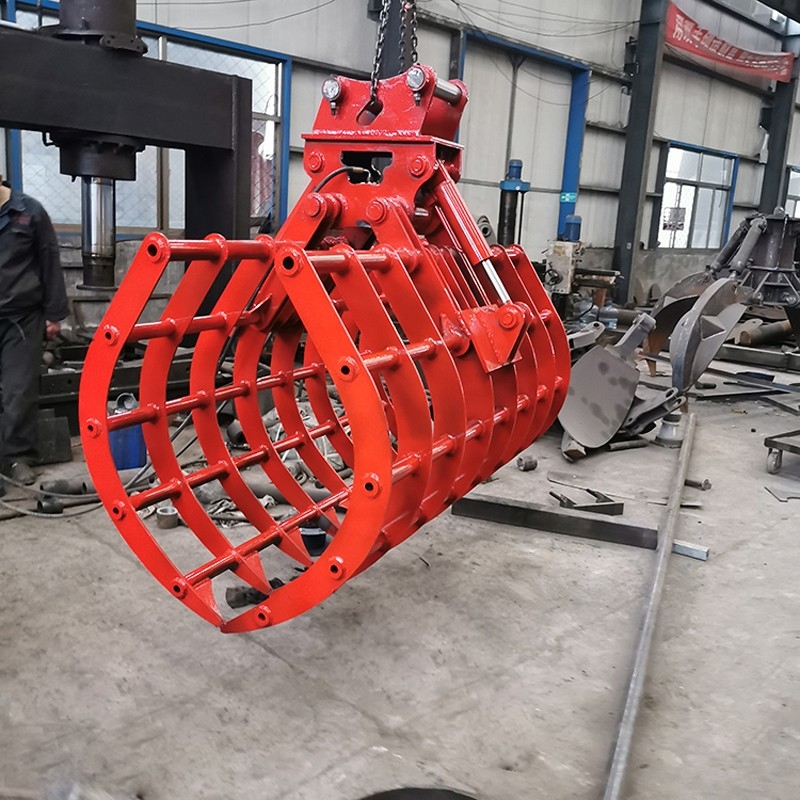 挖機(jī)棉花抓