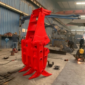 挖機(jī)機(jī)械抓鋼器