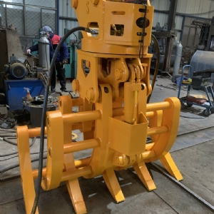 挖機(jī)草捆抓